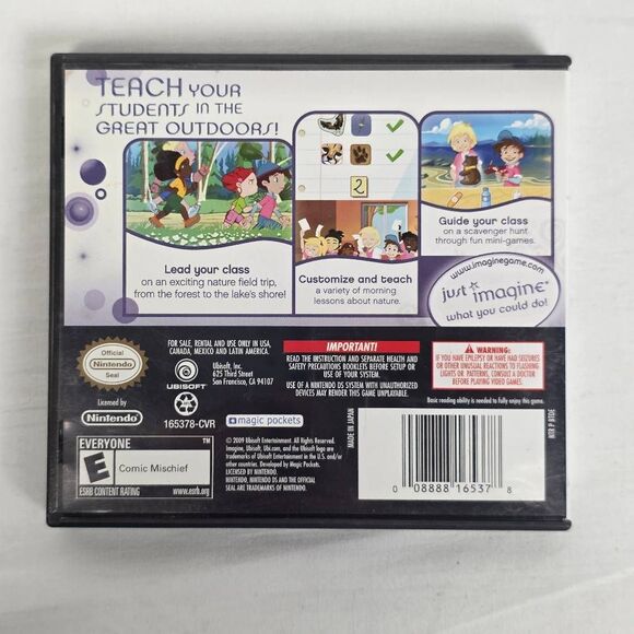 Imagine Teacher Class Trip Nintendo DS Complete Ubisoft - Picture 4 of 4